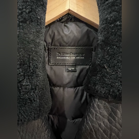 Mackage exclusively for aritzia black lined jacket XS - Picture 2 of 7